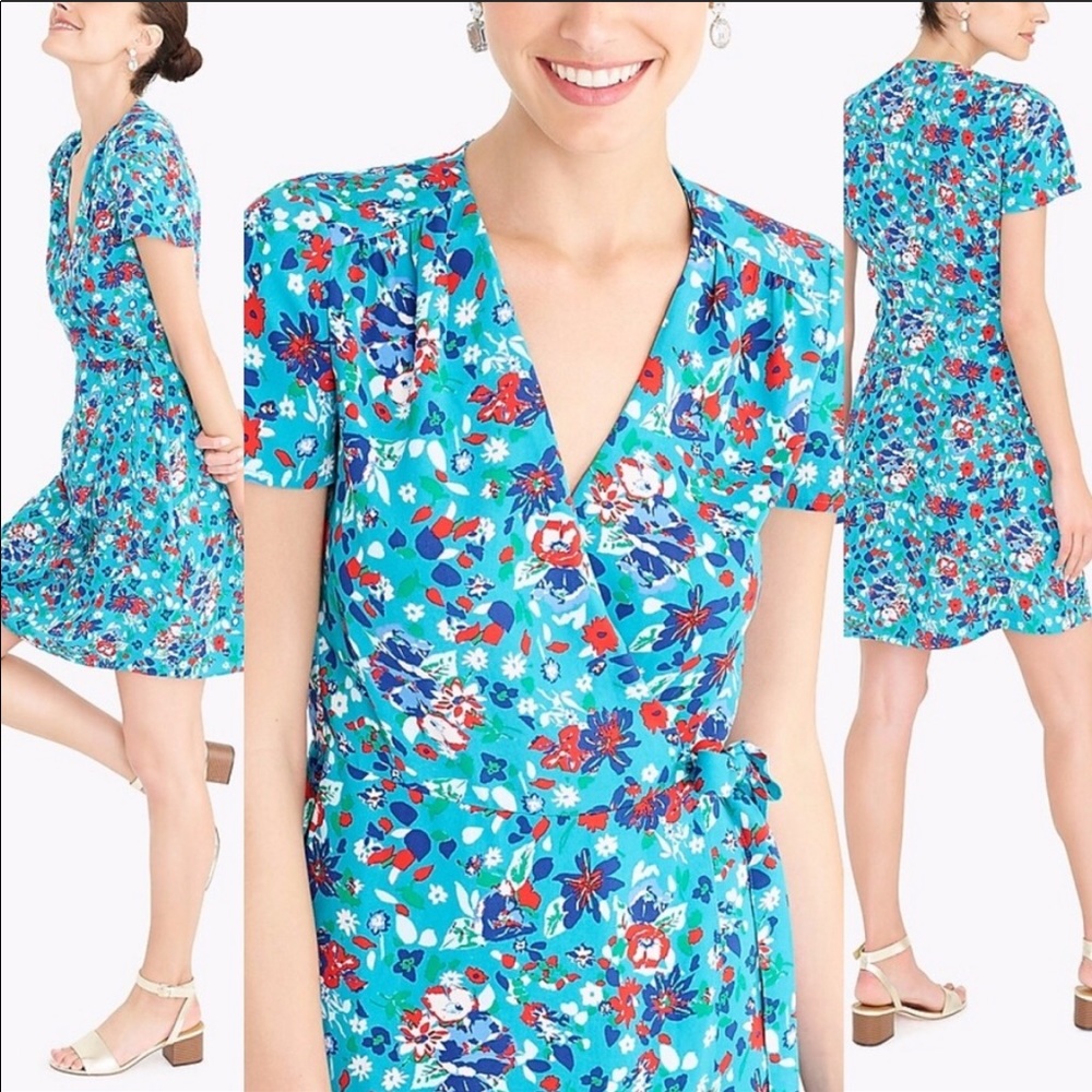 J. Crew wrap dress